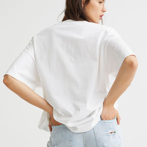 Camiseta de manga corta de color blanco para mujer de la mejor calidad con logotipo personalizado disponible en diferentes colores - Product Image 4