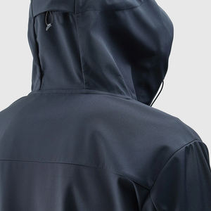 Chaqueta ligera Softshell Utility para hombre, último estilo de invierno con cierre de cremallera con capucha, etiqueta privada personalizable - Product Image 5