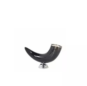 New Factory Direct Unique Finished African Cow Drinking <b>Horn</b> <b>Horn</b> Stand <b>Car</b> Decor Solar Directly Supplied India Sheeri Handi - Product Image 3