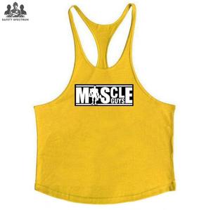Gym <b>Stringer</b> <b>Vest</b> <b>Men's</b> Tank Tops Weightlifting Fitness Wear Workout <b>Vests</b> High Quality Running Knitted Casual 100% Cotton - Product Image 2