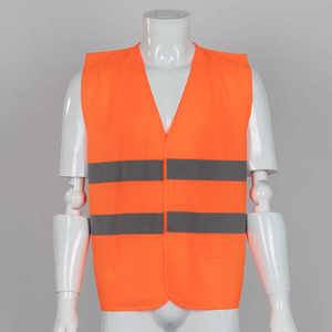 Chaleco reflectante de trabajo de alta visibilidad para hombres y mujeres, ropa de trabajo de seguridad, transpirable, ligero, duradero, chaleco reflectante para exteriores - Product Image 1