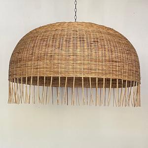 Handmade <b>Rattan</b> Lampshade Wholesale Decorative Eco Friendly Ceiling <b>Lamp</b> <b>Shade</b> Lightweight Sustainable from Vietnam - Product Image 5