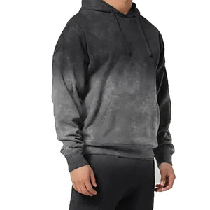 Sweat à capuche pour homme en denim délavé, style streetwear, nouveau, prix de gros avec service OEM, sweat à capuche en denim délavé pour homme - Product Image 6
