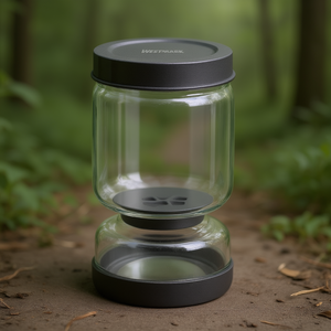 Recipiente de Vidrio con Tapa Hermética WESTMARK de 900 ml para Almacenamiento y Organización de Alimentos - Product Image 3