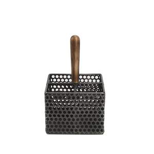 Porte-couverts en fer au fini élégant pour l'organisation de comptoirs de cuisine de luxe, ajoutant une profondeur et une organisation visuelles - Product Image 4