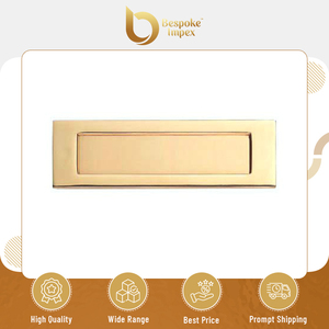 Meilleur prix du marché sur mesure Impex vente exclusive plaque de lettre en laiton 300x100mm finition en laiton polonais matériel mural 650g - Product Image 2