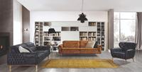 Bestseller Luxus Chesterfield Holz Ottoman-Stil Schlafsofa-Set mit Verstellbarer Höhe - Traditionelles Design für Apartments und Lagerräume