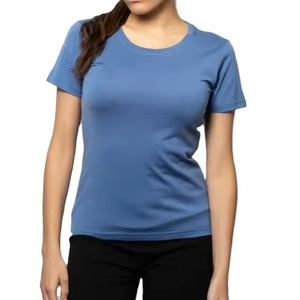 T-shirt à manches courtes respirant en coton biologique/bambou pour homme, écologique, unisexe, impression photo, coupe classique, vente en gros - Product Image 1