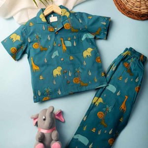 Pijama de algodón natural para bebé, ropa de dormir infantil suave y transpirable, proveedor mayorista de fábrica OEM, exportación global - Product Image 1