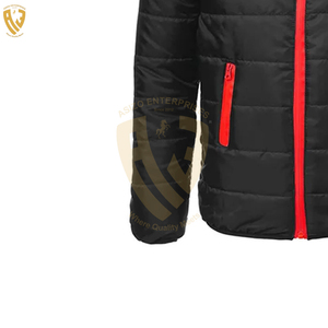 Chaqueta acolchada personalizada de alta calidad, nuevo estilo, abrigo de lona con logotipo y diseño personalizados, chaqueta acolchada al por mayor - Product Image 6