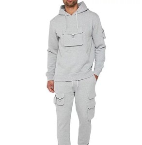 Survêtements d'entraînement pour homme à capuche, personnalisés, de haute qualité, pour l'hiver, 100% coton respirant, grammage lourd, OEM personnalisé - Product Image 3