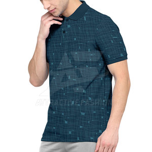 เสื้อโปโลผู้ชายใส่สบาย แห้งเร็ว ผ้าฝ้ายผสมโพลีเอสเตอร์ - Product Image 2