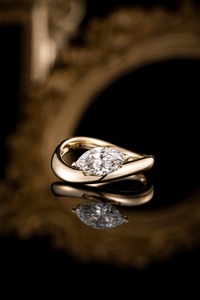 14k cổ điển & cổ điển 1CT phòng thí nghiệm phát triển kim cương nhẫn đồ trang sức mỹ thời trang mặt dây chuyền & quyến rũ - Product Image 2