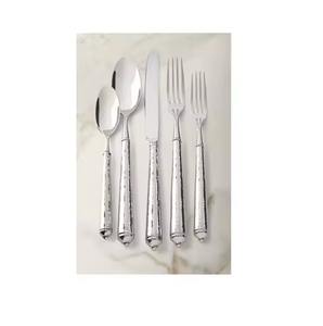 Ensemble de couverts écologiques en acier inoxydable avec polissage miroir moderne, plusieurs tailles/formes, passe au lave-vaisselle et durable - Product Image 4