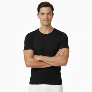 Camisetas lisas personalizables de alta calidad para hombre, servicio OEM - Product Image 2