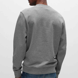 Sudadera de invierno para hombre con cuello redondo bordado con logotipo personalizado de alta calidad, secado rápido, 100% de algodón - Product Image 3