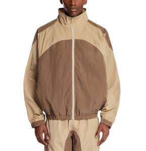 Chándal cortavientos impermeable ligero sólido para hombre, chándal de poliéster para exteriores, nuevo estilo transpirable de secado rápido - Product Image 6