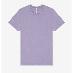 Bella + toile unisexe bleu chiné Jersey T-Shirt 100% coton respirant Design personnalisé col rond distinctif T-shirts à col rond - Product Image 5