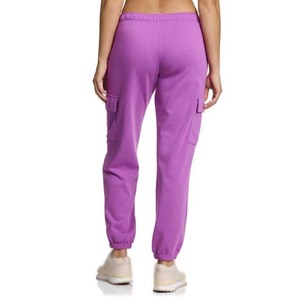 Pantalones Casuales de Invierno de Cintura Alta, Lavanda, 100% Algodón, Transpirables, Ecológicos, Frente Plano - Product Image 3