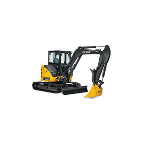 Mini excavateur John Deere 50G petit moteur diesel engins de construction compacts équipement pour travaux d'aménagement paysager agricole - Product Image 1