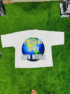 Camiseta de Jersey 100% Algodón, 350 GSM, Corte Regular, Logotipo Frontal, Personalizable, Impresión DTF de Alta Calidad, Secado Rápido para Hombre - Product Image 5