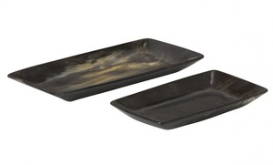 Bandeja de cuerno de búfalo vikingo genuino para ensalada, sopa, personalizable para utensilios de cocina, bandeja de cuerno tradicional ecológica de la mejor calidad - Product Image 2