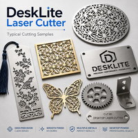 Machine de découpe laser à fibre de bureau, mini découpeuse laser CNC pour acier inoxydable, aluminium, bijoux, gravure de précision
