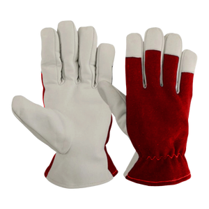 Vêtements de travail en cuir de chèvre Résistant aux étincelles Chaleur Réfléchissant Sécurité industrielle Construction Gants de jardin - Product Image 2