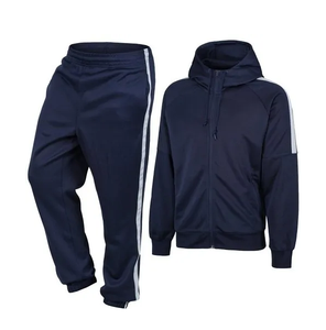 Vêtements de sport pour hommes en gros à bas prix, survêtements respirants pour l'entraînement, jogging, vêtements de sport pour hommes adultes, fermeture éclair, nylon - Product Image 5