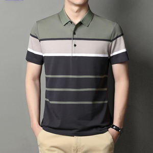 2023 nuevos polos de moda, polos de último estilo para hombres, camisetas de manga corta, servicios OEM de verano, polos de alta calidad - Product Image 6