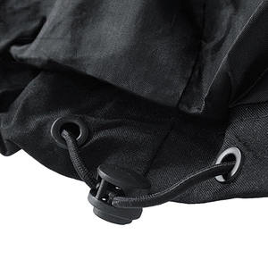 Manteau d'hiver sur mesure pour homme, trench-coat à capuche, veste coupe-vent imperméable, logo frontal extérieur - Product Image 3