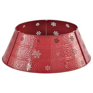 Support de collier de sapin de Noël en métal durable, fait à la main et écologique, avec un design unique pour la décoration de Noël - Product Image 6