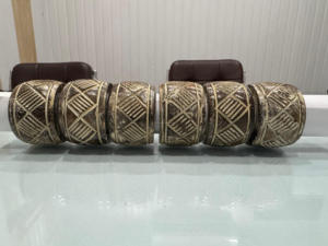 Anneaux de serviette en bois écologiques faits à la main de luxe inspirés de Noël pour les mariages et les événements vente en gros en vrac - Product Image 2