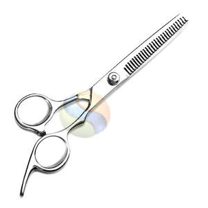 Kit de ciseaux de coiffure professionnel léger, édition premium noir et bleu, ultra-affûté, pour salon de coiffure - Product Image 4