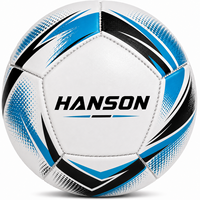 Ballon de football promotionnel de haute qualité, fabrication OEM/ODM, durable, résistant à l'eau, en PVC/PU écologique, avec chambre à air en latex haute performance