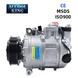 คอมเพรสเซอร์แอร์ในห้องโดยสาร 7E0820803 6pk 12v 100mm สำหรับรถยนต์ Volkswagen Transporter T5 Multivan Amarok ปี 2008-2009 - Product Image 1