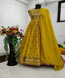 New Designer Flour Length Long Multi Color Gown Latest Designer Regular Sleeve Lowest Price by Ethnic Clothing Alphanumero - Product Image 6