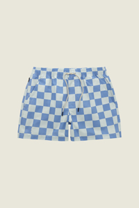 Shorts de bain et de plage pour hommes en PET recyclé, à faible MOQ, imprimés, séchage rapide, en tissu polyester extensible, style boardshorts, style urbain - Product Image 5