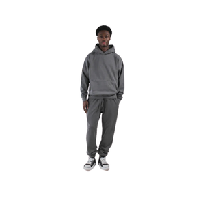 Meilleur sweat à capuche double couche unisexe sweat-shirt en molleton éponge français lavé personnalisé couleur unie 100% coton hiver impression numérique - Product Image 4