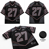Camiseta de Fútbol de Verano Personalizada de Alta Calidad con Diseño Retro, Secado Rápido, Transpirable, 100% Poliéster