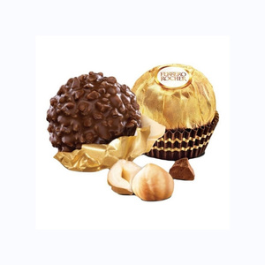 Barra de Chocolate Sólido Ferrero Rocher de 375g, Sabor a Crema de Avellanas Dulce, Dulces para Hornear, Empaquetado a Granel - Product Image 1