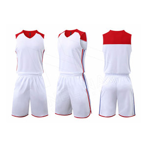 Ventas directas de fábrica Conjunto completo Uniforme de baloncesto Último diseño Uniformes de baloncesto deportivos para hombres BSCI, poliéster, ropa deportiva - Product Image 1