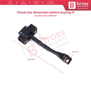 BDP1420 Conjunto Limitador de Puerta Trasera para Touareg MK2 7P 7P5 7P6 2010-2018 7P0839249 - Product Image 5