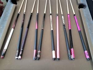 Bâton de snooker de conception de logo personnalisé de la meilleure qualité avec des options de couleur personnalisées de joint en acier inoxydable de haute qualité - Product Image 5