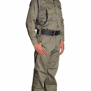 ALMIRS INTERNATIONAL alta calidad manga larga personalizado Color sólido guardia de seguridad uniforme Detección de aguja todas las estaciones para la venta - Product Image 6