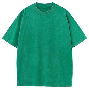 T-shirt lourd de lavage à l'acide de haute qualité pour hommes directement du fabricant bangladais OEM t-shirt personnalisé avec qualité d'exportation 100% - Product Image 3