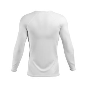 Guts Ranked Rash Guard pour homme, manches courtes, respirant, protection UPF50, rose sur marron - Product Image 4