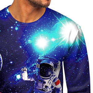 Sweat-shirt à col rond de haute qualité pour hommes vêtements d'hiver bas quantité minimale de commande fabrication OEM impression supérieure à prix économique - Product Image 6