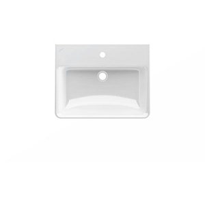LAUFEN PRO S 600x465mm White Washbasin with Overflow and 1 <b>Tap</b> Hole - Product Image 5