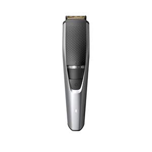 Tondeuse à barbe à lame en acier inoxydable avec peigne de coupe intégré, alimentée par batterie, étanche IPX7 - Product Image 2